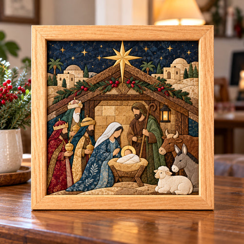 Nativity Scene DIY Kinusaiga Art Kit GFTOTP23497
