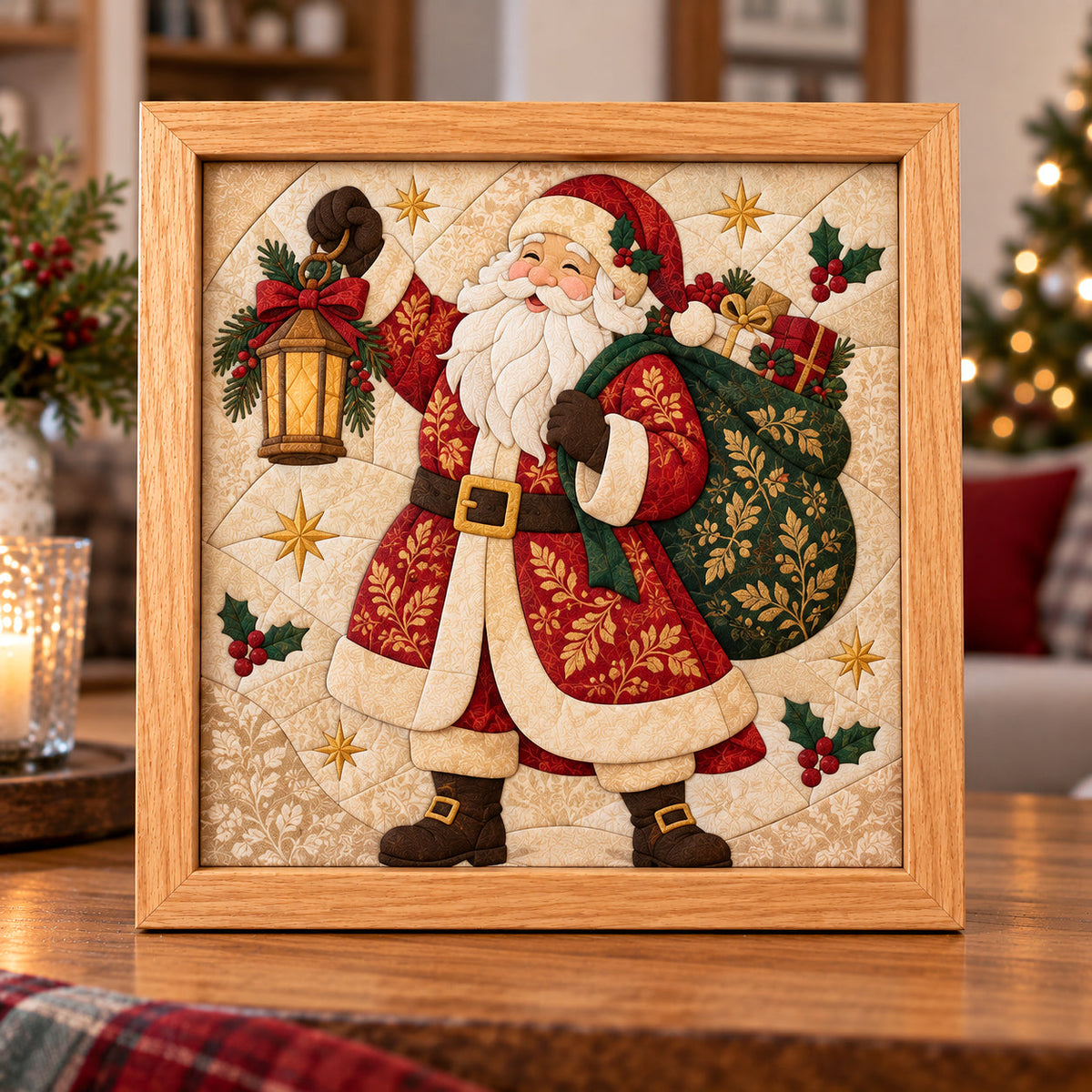 Jolly Santa DIY Kinusaiga Art Kit GFTOTP23503