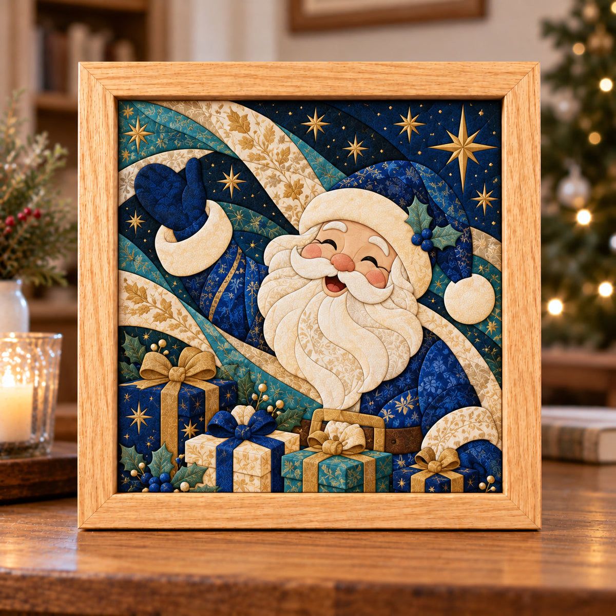 Jolly Santa DIY Kinusaiga Art Kit GFTOTP23505