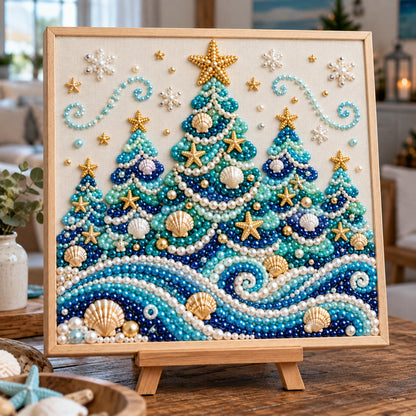 Ocean Holiday Forest DIY Diamond Pearl Art Kit GFTOTP23509