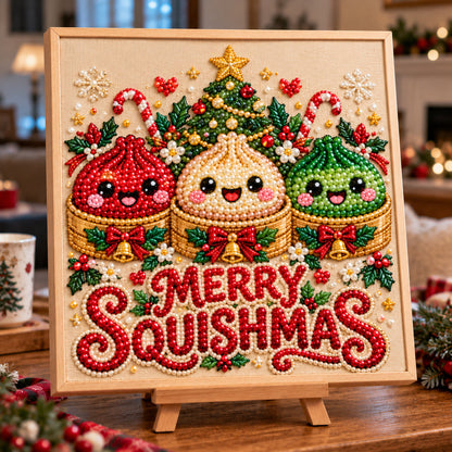 Festive Dumpling Tree DIY Diamond Pearl Art Kit GFTOTP23550