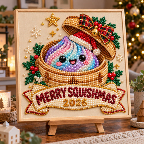 Joyful Pastel Dimsum DIY Diamond Pearl Art Kit GFTOTP23551