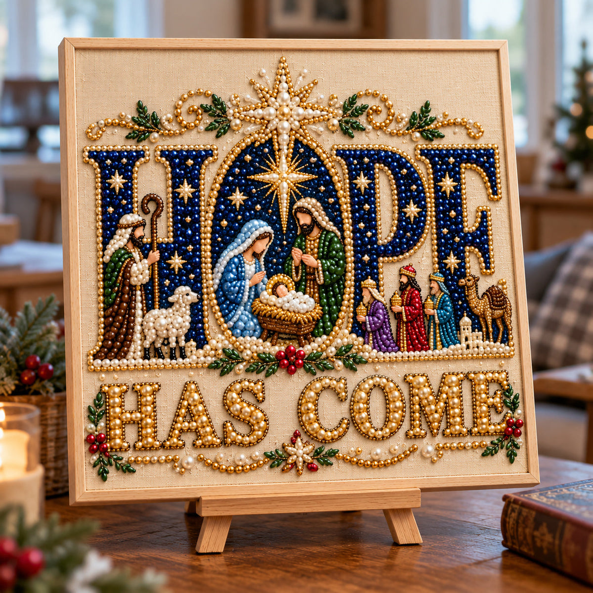 Hope Has Come DIY Diamond Pearl Art Kit GFTOTP23558