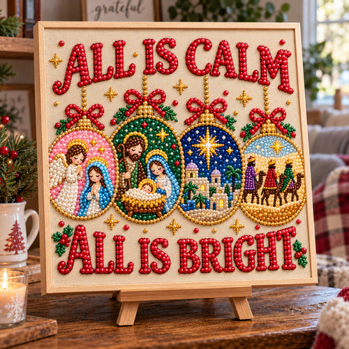 Calm And Bright DIY Diamond Pearl Art Kit GFTOTP23560