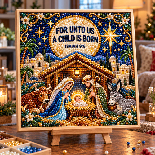 Isaiah Star Noel DIY Diamond Pearl Art Kit GFTOTP23564
