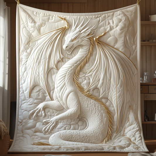 Majestic Dragon Quilted Blanket GFTOTP2398