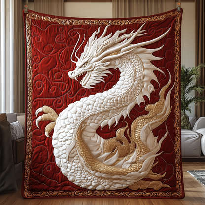 Majestic Dragon Quilted Blanket GFTOTP2404