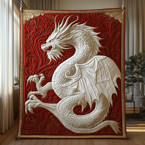Majestic Dragon Quilted Blanket GFTOTP2405