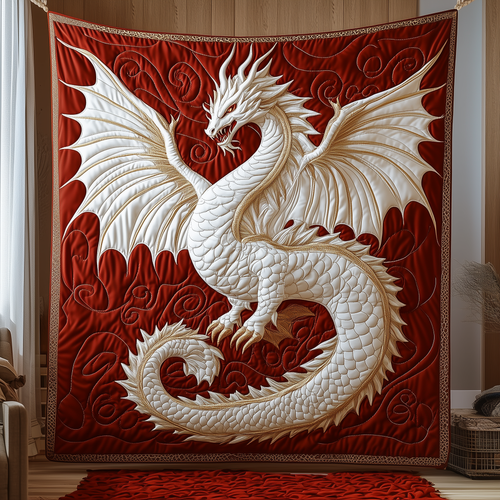 Majestic Dragon Quilted Blanket GFTOTP2406
