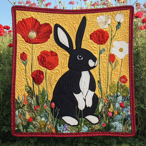 Adorable Rabbit Quilted Blanket GFTOTP2412