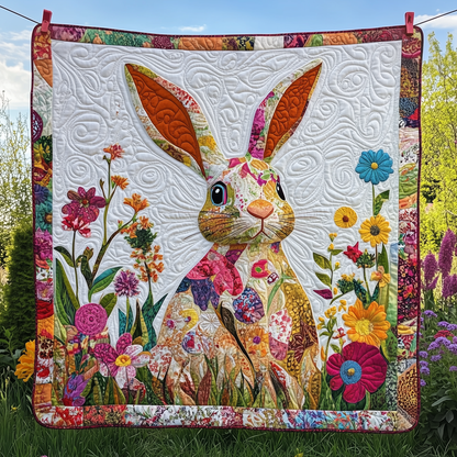 Adorable Rabbit Quilted Blanket GFTOTP2414