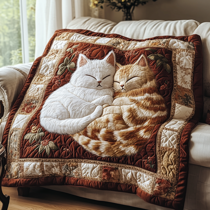 Cuddly Cat Slumber Quilted Blanket GFTOTP2594