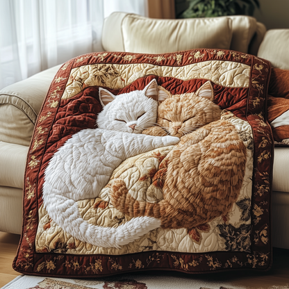 Cuddly Cat Slumber Quilted Blanket GFTOTP2595