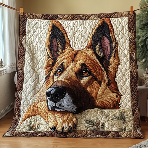 Pawfect German Shepherd Quilted Blanket GFTOTP2632