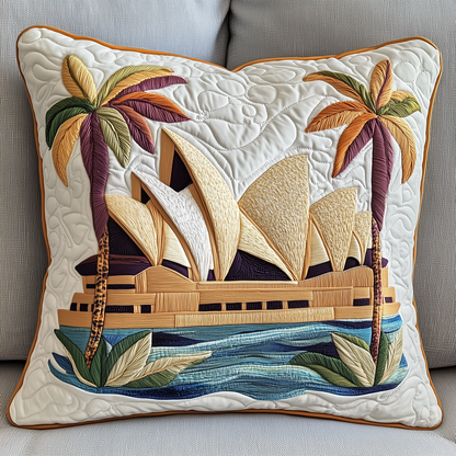Happy Australia Day Quilted Pilow Case GFTOTP2735