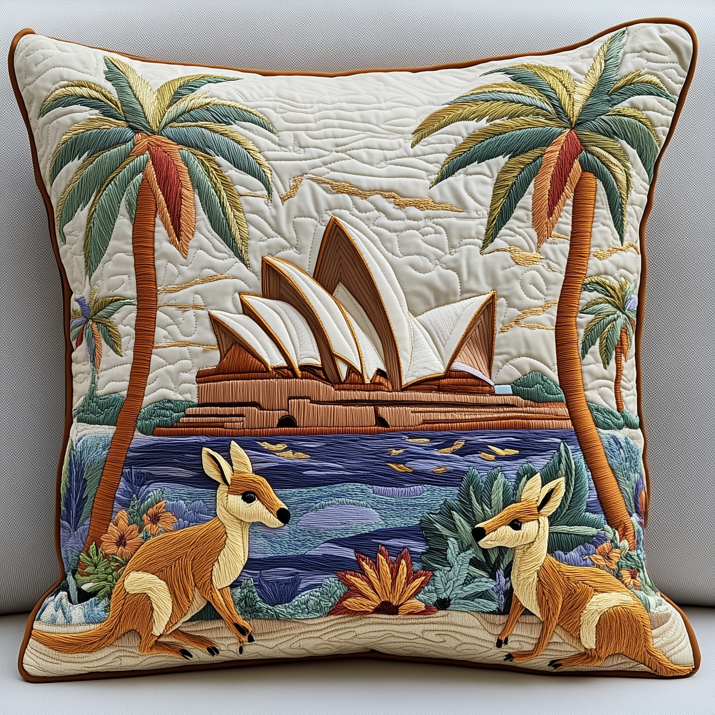 Happy Australia Day Quilted Pilow Case GFTOTP2737