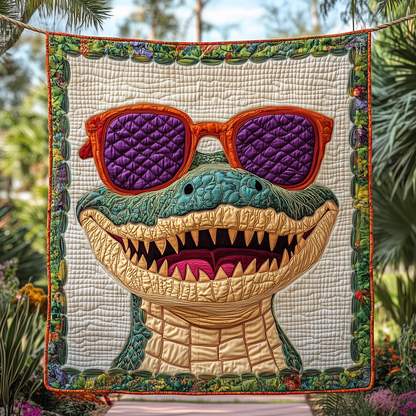 Alligator Quilted Blanket GFTOTP3181