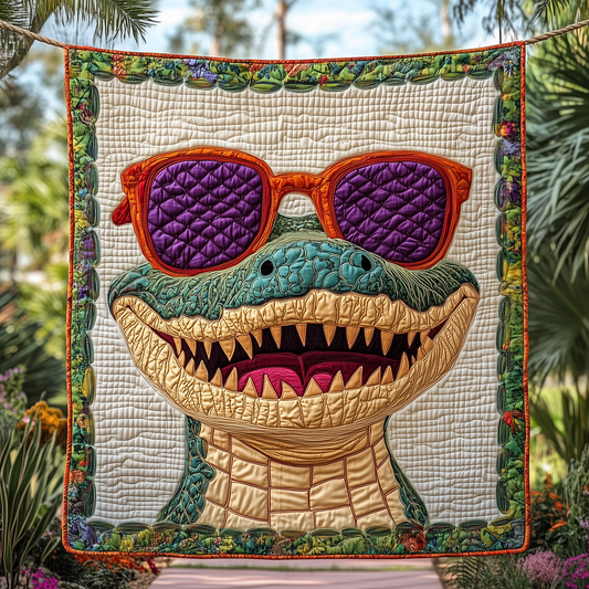 Alligator Quilted Blanket GFTOTP3181