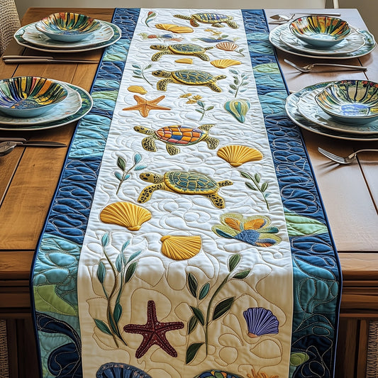 Marine Melody Quilted Table Runner GFTOTP3363