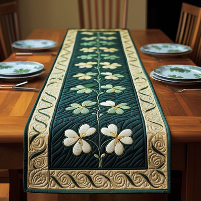Irish Shamrock Quilted Table Runner GFTOTP3403