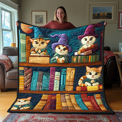 Literary Haven Quilted Blanket GFTOTP3552
