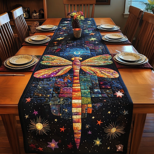 Midnight Dragonfly Quilted Table Runner GFTOTP3629