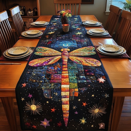 Midnight Dragonfly Quilted Table Runner GFTOTP3629
