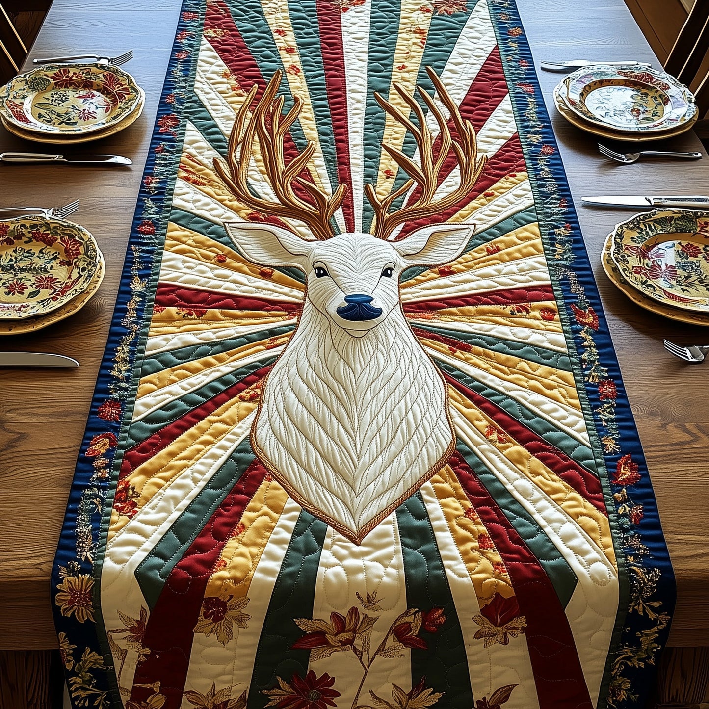 Antler Radiance Quilted Table Runner GFTOTP3816