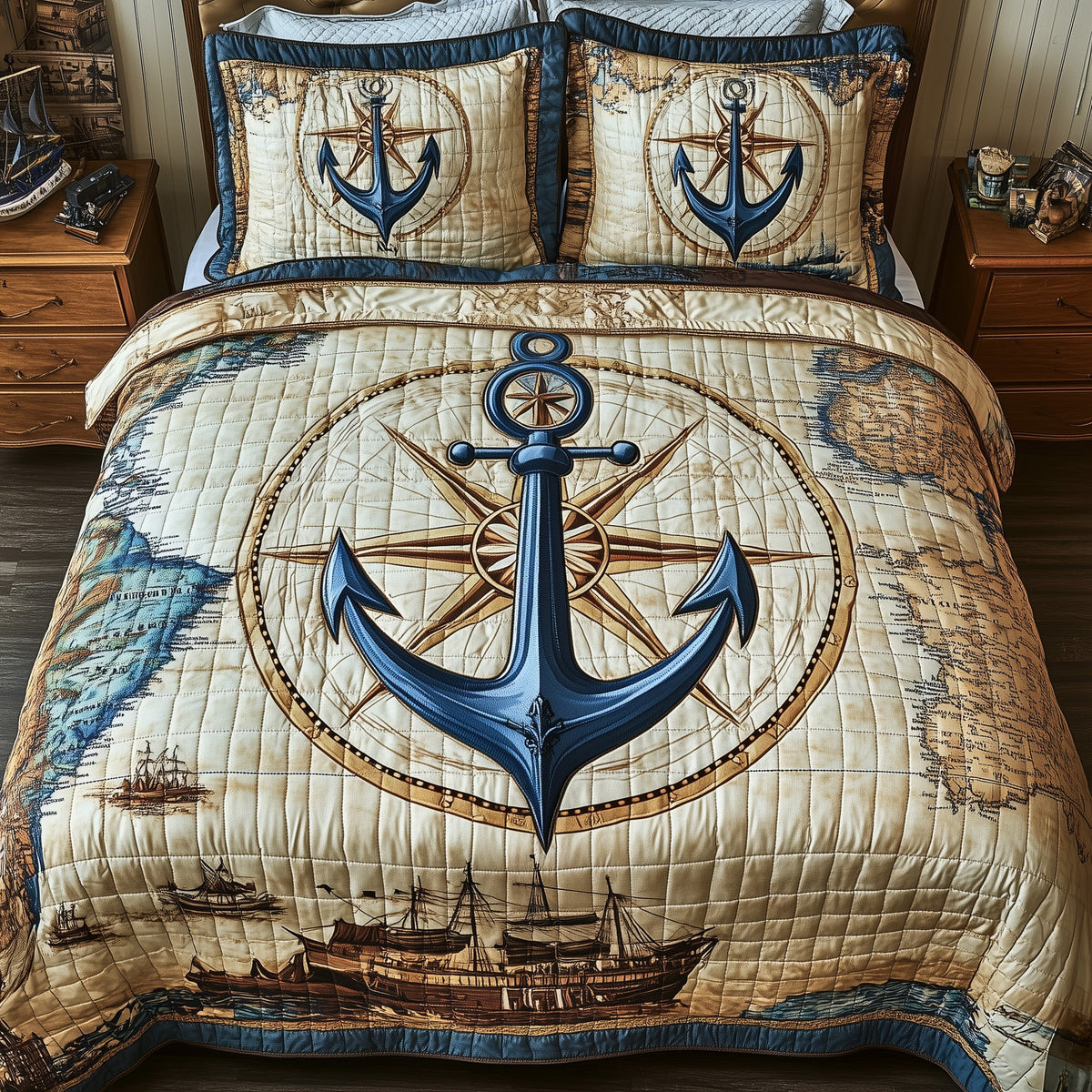 Nautical Life Quilted Collection