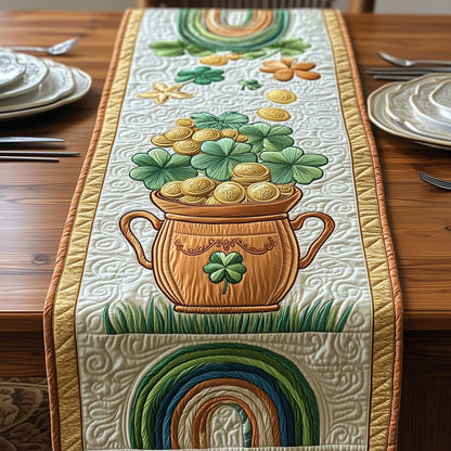 Festive Pot Of Gold Quilted Table Runner GFTOTP4280