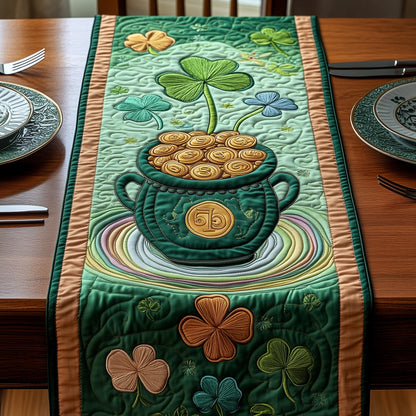 Festive Pot Of Gold Quilted Table Runner GFTOTP4282