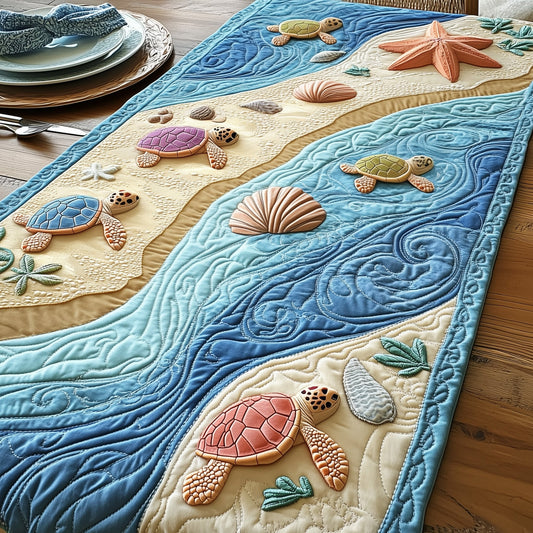 Ocean Breeze Quilted Table Runner GFTOTP4357