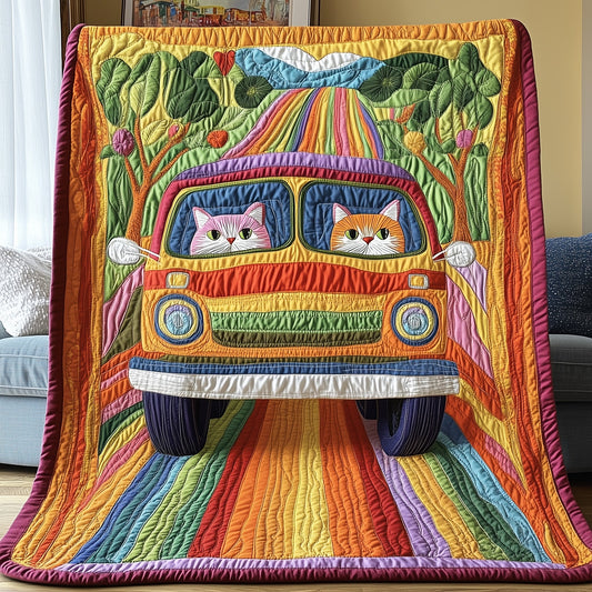 Highway Meowster Quilted Blanket GFTOTP4544