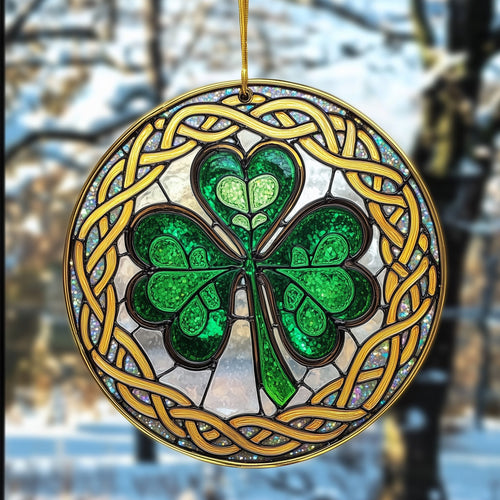 Irish Shamrock Suncatcher GFTOTP4616