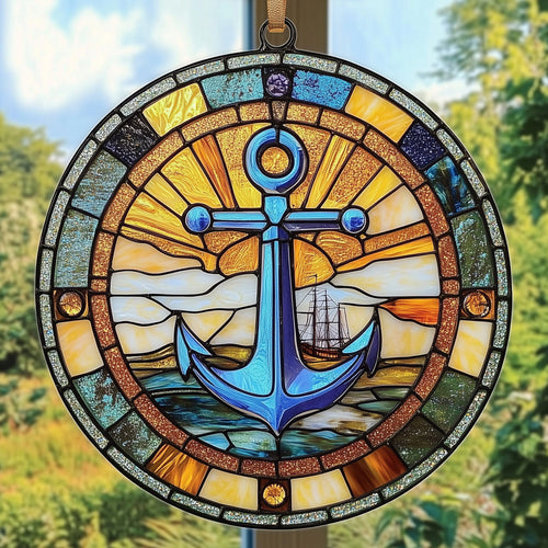 Nautical Anchor Suncatcher GFTOTP4652
