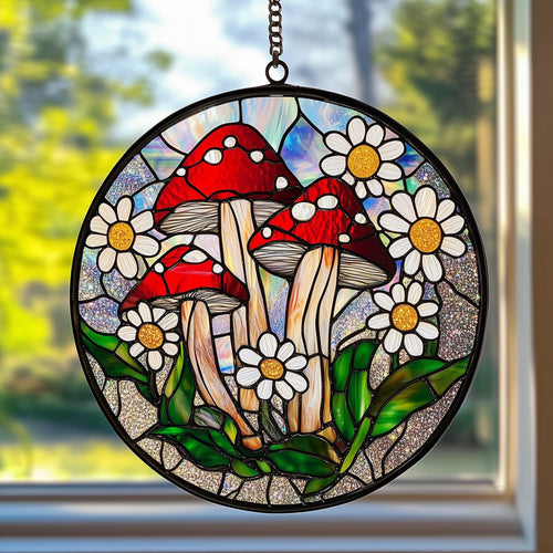 Enchanted Mushroom Suncatcher GFTOTP4873