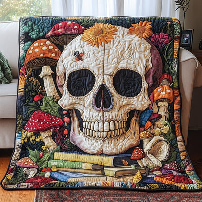 Haunted Library Quilted Blanket GFTOTP4946