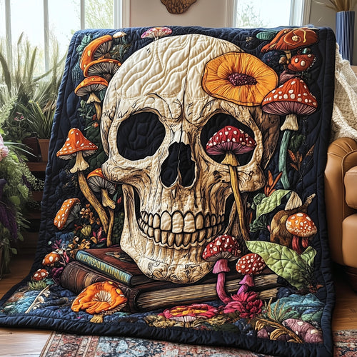 Haunted Library Quilted Blanket GFTOTP4947