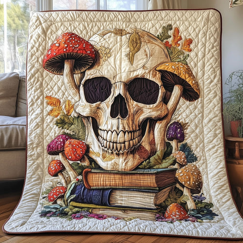 Haunted Library Quilted Blanket GFTOTP4948