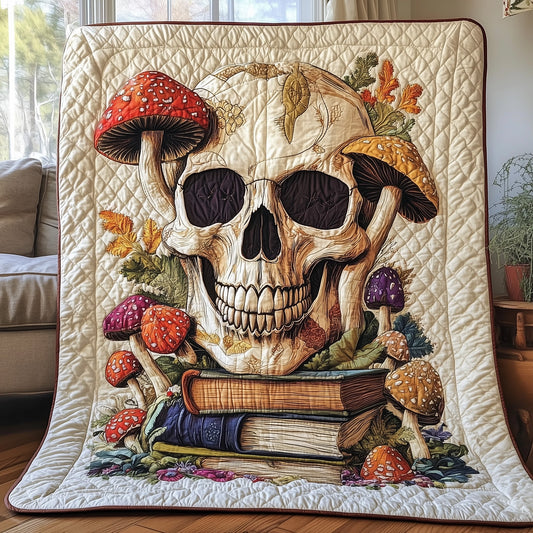 Haunted Library Quilted Blanket GFTOTP4948