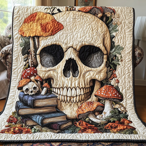 Haunted Library Quilted Blanket GFTOTP4949