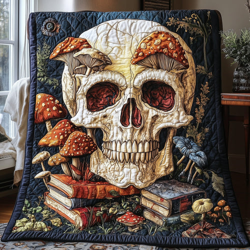 Haunted Library Quilted Blanket GFTOTP4950