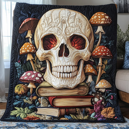 Haunted Library Quilted Blanket GFTOTP4951