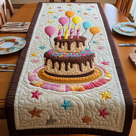Sweet Birthday Bliss Quilted Table Runner GFTOTP4988