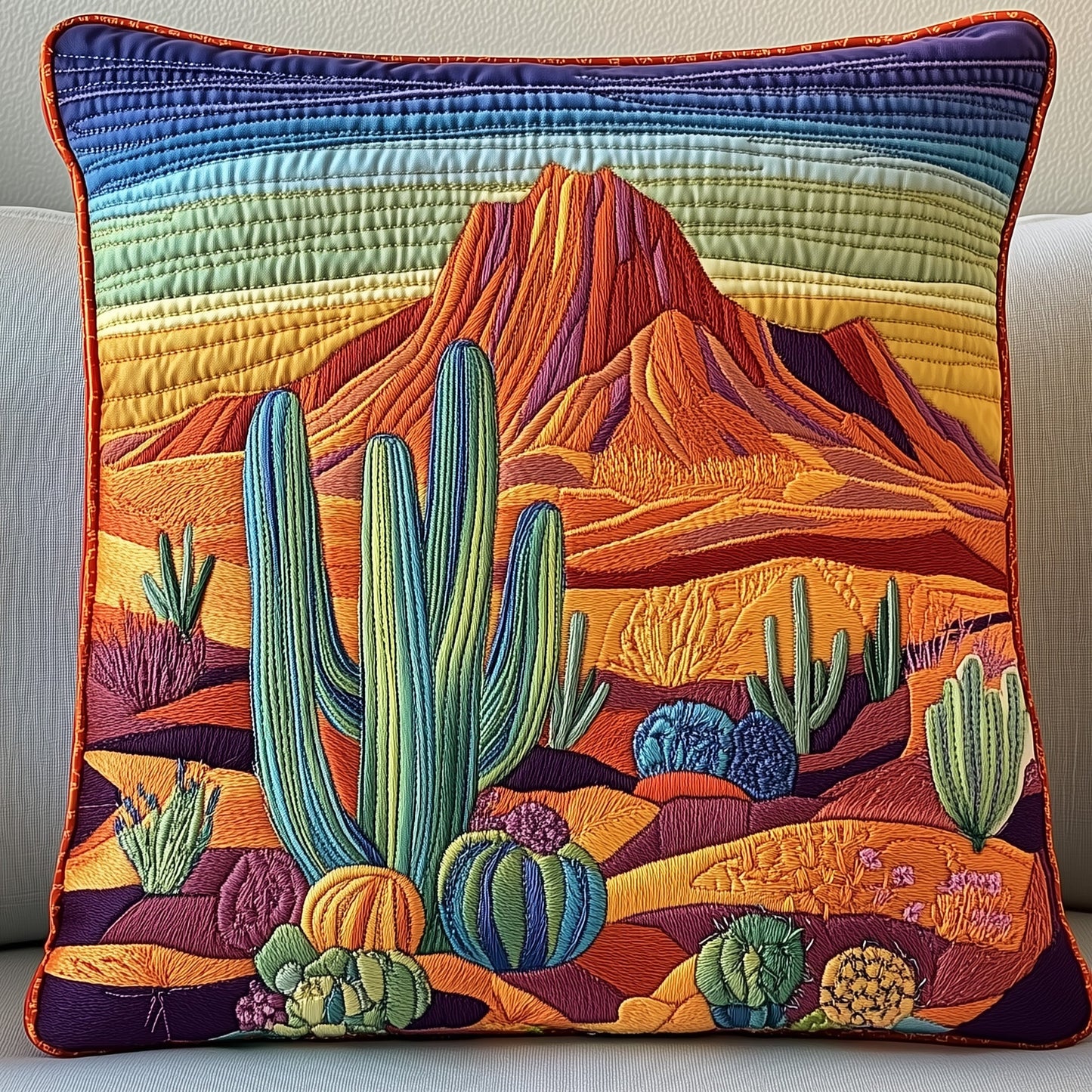 Southwest Spirit Quilted Pillow Case GFTOTP5075