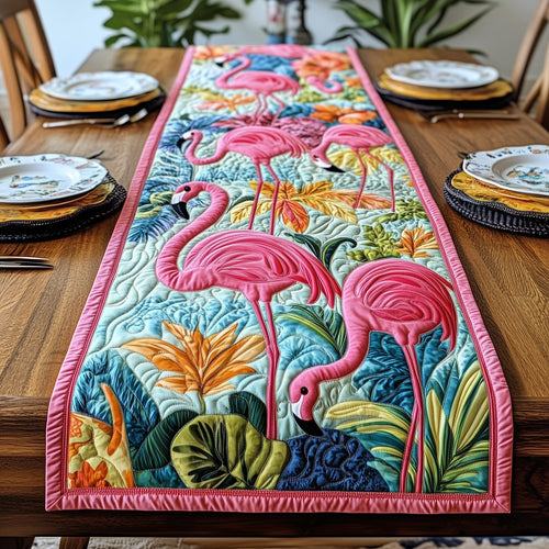 Flamingo Quilted Table Runner GFTOTP5096