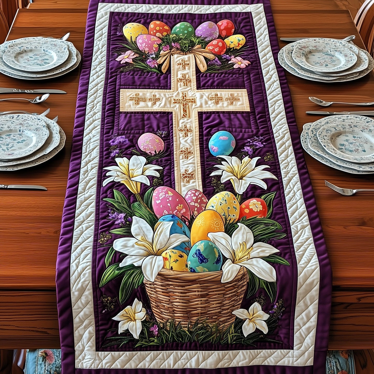 Risen Savior Quilted Table Runner GFTOTP5140