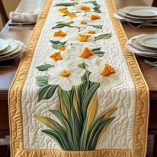 Elegant Daffodil Quilted Table Runner GFTOTP5148