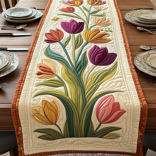 Elegant Tulip Quilted Table Runner GFTOTP5149