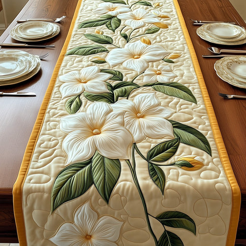 Elegant Jasmine Quilted Table Runner GFTOTP5151